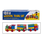 Wooden Train 34cm 